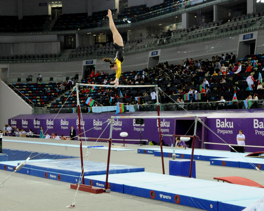 Bakıda gimnastika növləri üzrə birgə açıq Azərbaycan çempionatı başlayıb (ƏLAVƏ OLUNUB) (FOTO)