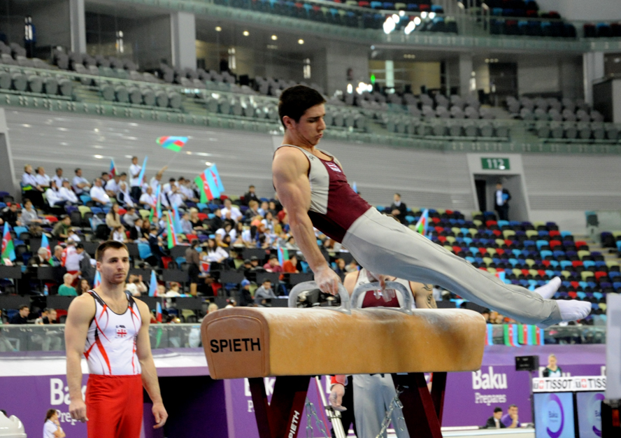 Bakıda gimnastika növləri üzrə birgə açıq Azərbaycan çempionatı başlayıb (ƏLAVƏ OLUNUB) (FOTO)