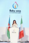 Mehriban Əliyeva: İlk Avropa Oyunları ölkələri, xalqları, insanları bir araya gətirərək möhtəşəm idman bayramına çevriləcək (FOTO)