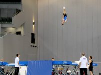 Gimnastikanın növləri üzrə birgə açıq Azərbaycan çempionatının ikinci günü keçirilir (FOTO)
