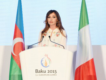 Mehriban Əliyeva: İlk Avropa Oyunları ölkələri, xalqları, insanları bir araya gətirərək möhtəşəm idman bayramına çevriləcək (FOTO)