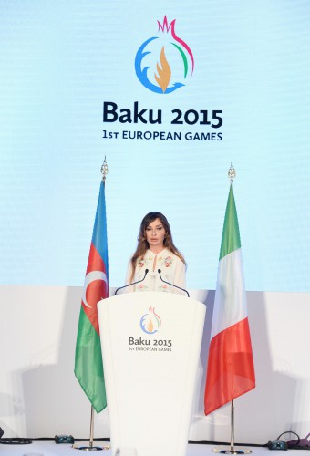 Mehriban Əliyeva: İlk Avropa Oyunları ölkələri, xalqları, insanları bir araya gətirərək möhtəşəm idman bayramına çevriləcək (FOTO)