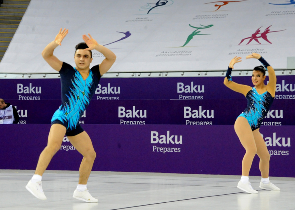 Gimnastikanın növləri üzrə birgə açıq Azərbaycan çempionatının ikinci günü keçirilir (FOTO)