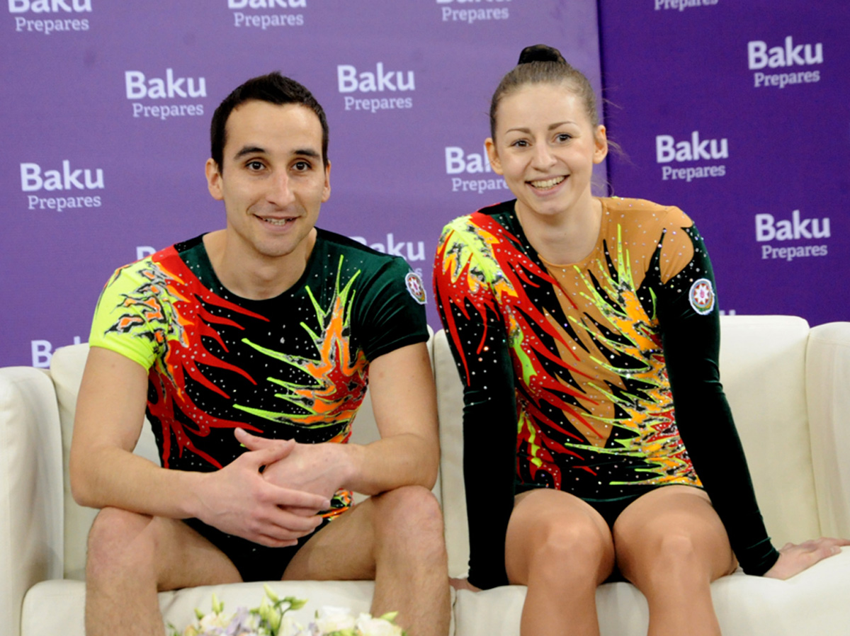 Gimnastikanın növləri üzrə birgə açıq Azərbaycan çempionatının ikinci günü keçirilir (FOTO)