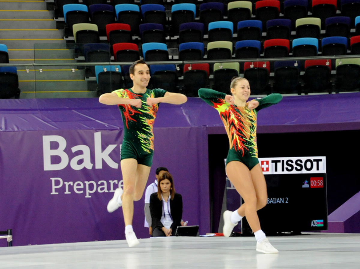 Gimnastikanın növləri üzrə birgə açıq Azərbaycan çempionatının ikinci günü keçirilir (FOTO)