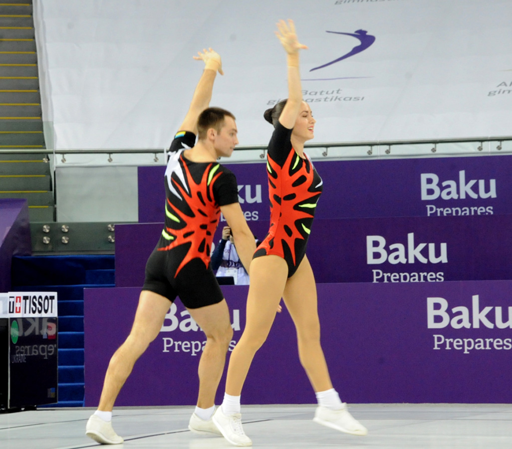 Gimnastikanın növləri üzrə birgə açıq Azərbaycan çempionatının ikinci günü keçirilir (FOTO)