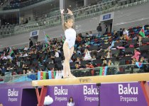 Azərbaycan gimnastı Bakıda keçirilən açıq çempionatda qızıl medallarının sayını 5-ə çatdırıb (ƏLAVƏ OLUNUB 2) (FOTO)