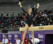 Azərbaycan gimnastı Bakıda keçirilən açıq çempionatda qızıl medallarının sayını 5-ə çatdırıb (ƏLAVƏ OLUNUB 2) (FOTO)