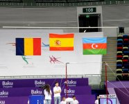 Azərbaycan gimnastı batutda tullanma üzrə fərdi yarışlarda birinci oldu (FOTO)