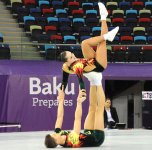 Azərbaycan gimnastı batutda tullanma üzrə fərdi yarışlarda birinci oldu (FOTO)