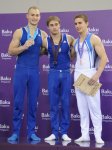 Azərbaycan gimnastı Bakıda keçirilən açıq çempionatda qızıl medallarının sayını 5-ə çatdırıb (ƏLAVƏ OLUNUB 2) (FOTO)