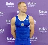 Azərbaycan gimnastı Bakıda keçirilən açıq çempionatda qızıl medallarının sayını 5-ə çatdırıb (ƏLAVƏ OLUNUB 2) (FOTO)