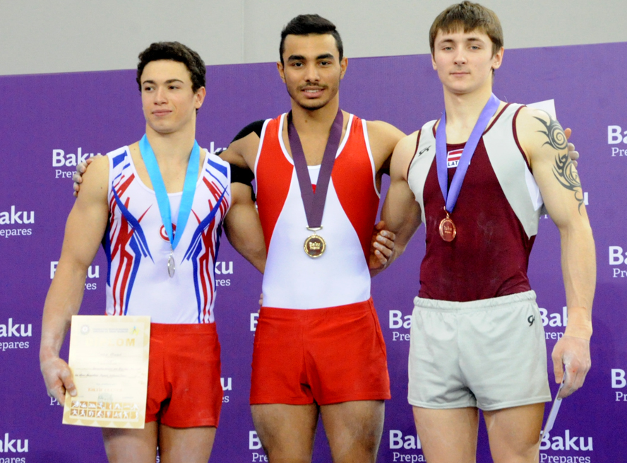 Azərbaycan gimnastı Bakıda keçirilən açıq çempionatda qızıl medallarının sayını 5-ə çatdırıb (ƏLAVƏ OLUNUB 2) (FOTO)