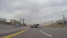 Heydər Əliyev prospektinin köməkçi hissəsindəki təmir işləri yekunlaşıb (FOTO, VİDEO)