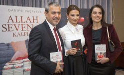 Türk dünyasının tanınmış şəxslərinin iştirakı  ilə Qənirə Paşayevanın Türkiyədə çıxan kitablarının təqdimatı olub (FOTO)