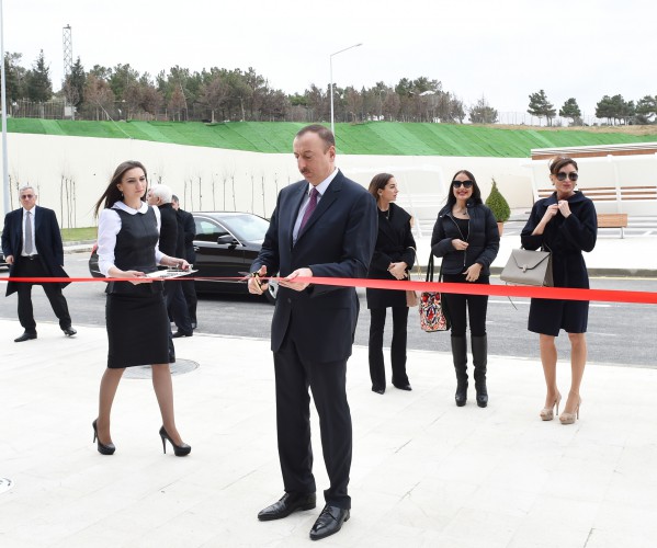 Prezident İlham Əliyev və xanımı Bakı Atıcılıq Mərkəzinin açılışında iştirak ediblər (FOTO)
