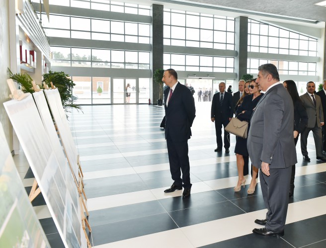 Prezident İlham Əliyev və xanımı Bakı Atıcılıq Mərkəzinin açılışında iştirak ediblər (FOTO)