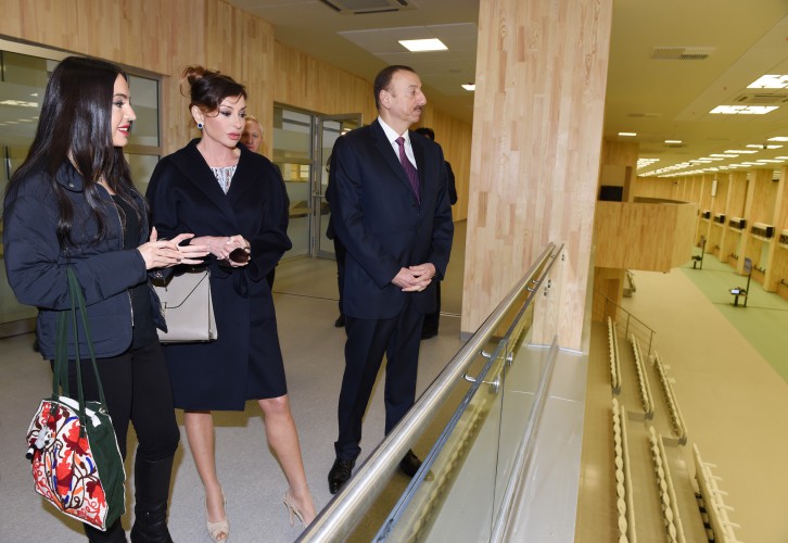Prezident İlham Əliyev və xanımı Bakı Atıcılıq Mərkəzinin açılışında iştirak ediblər (FOTO)