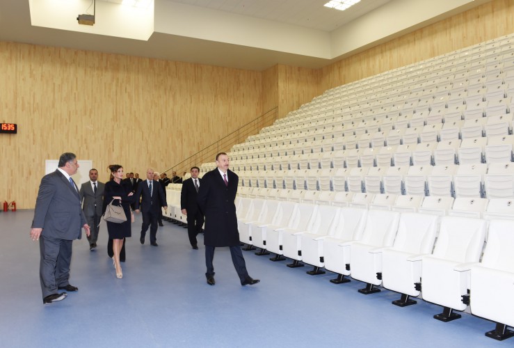 Prezident İlham Əliyev və xanımı Bakı Atıcılıq Mərkəzinin açılışında iştirak ediblər (FOTO)