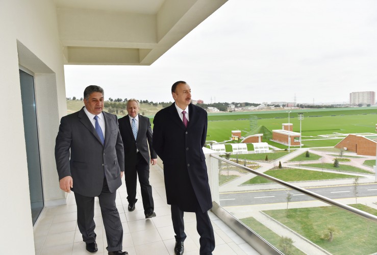 Prezident İlham Əliyev və xanımı Bakı Atıcılıq Mərkəzinin açılışında iştirak ediblər (FOTO)