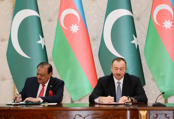 Azərbaycan-Pakistan sənədləri imzalanıb (ƏLAVƏ OLUNUB) (FOTO)