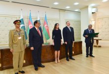 Mehriban Əliyevaya Pakistanın "Hilal-e-Pakistan" ordeni təqdim olunub  (ƏLAVƏ OLUNUB) (FOTO)