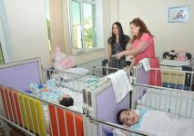 Heydər Əliyev Fondunun vitse-prezidenti Leyla Əliyeva bir sıra uşaq evlərinə baş çəkib (FOTO)