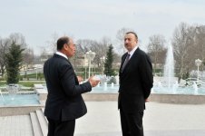Bərdədə Heydər Əliyev adına park-bulvar istifadəyə verilib  (FOTO)