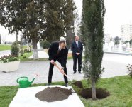 Bərdədə Heydər Əliyev adına park-bulvar istifadəyə verilib  (FOTO)