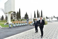 Bərdədə Heydər Əliyev adına park-bulvar istifadəyə verilib  (FOTO)