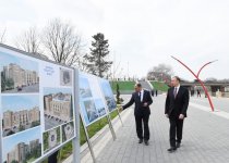 Bərdədə Heydər Əliyev adına park-bulvar istifadəyə verilib  (FOTO)