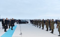 Prezident İlham Əliyevin Türkiyəyə səfəri başa çatdı (FOTO)
