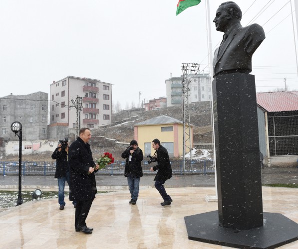 Prezident İlham Əliyev Türkiyəyə işgüzar səfərə gəlib (FOTO)