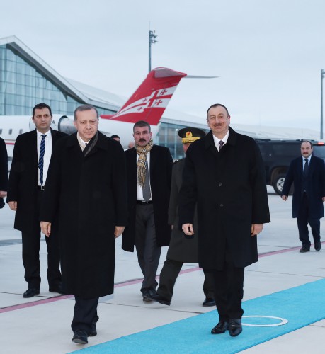 Prezident İlham Əliyevin Türkiyəyə səfəri başa çatdı (FOTO)