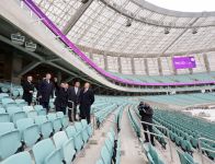 Prezident İlham Əliyev və xanımı Bakı Olimpiya Stadionunun açılışında iştirak ediblər (FOTO)