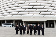 Prezident İlham Əliyev və xanımı Bakı Olimpiya Stadionunun açılışında iştirak ediblər (FOTO)