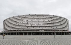 Prezident İlham Əliyev və xanımı Bakı Olimpiya Stadionunun açılışında iştirak ediblər (FOTO)