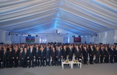 Azərbaycan, Türkiyə və Gürcüstan prezidentləri TANAP-ın təməlqoyma mərasimində iştirak ediblər (YENİLƏNİB) (FOTO) (VİDEO)