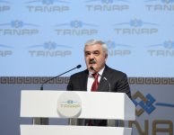 Azərbaycan, Türkiyə və Gürcüstan prezidentləri TANAP-ın təməlqoyma mərasimində iştirak ediblər (YENİLƏNİB) (FOTO) (VİDEO)