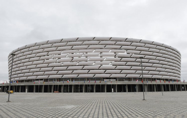 Prezident İlham Əliyev və xanımı Bakı Olimpiya Stadionunun açılışında iştirak ediblər (FOTO)