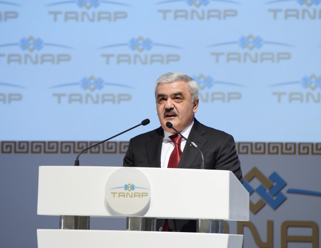 Azərbaycan, Türkiyə və Gürcüstan prezidentləri TANAP-ın təməlqoyma mərasimində iştirak ediblər (YENİLƏNİB) (FOTO) (VİDEO)