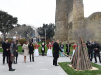 Prezident İlham Əliyev və xanımı Novruz bayramı münasibətilə ümumxalq şənliyində iştirak ediblər (ƏLAVƏ OLUNUB) (FOTO)