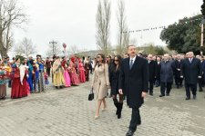 Prezident İlham Əliyev və xanımı Novruz bayramı münasibətilə ümumxalq şənliyində iştirak ediblər (ƏLAVƏ OLUNUB) (FOTO)