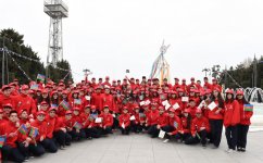 Prezident İlham Əliyev və xanımı Novruz bayramı münasibətilə ümumxalq şənliyində iştirak ediblər (ƏLAVƏ OLUNUB) (FOTO)