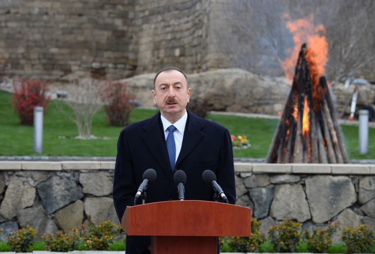 Prezident İlham Əliyev və xanımı Novruz bayramı münasibətilə ümumxalq şənliyində iştirak ediblər (ƏLAVƏ OLUNUB) (FOTO)