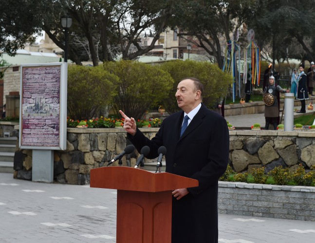 Prezident İlham Əliyev və xanımı Novruz bayramı münasibətilə ümumxalq şənliyində iştirak ediblər (ƏLAVƏ OLUNUB) (FOTO)