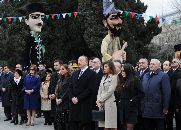 Prezident İlham Əliyev və xanımı Novruz bayramı münasibətilə ümumxalq şənliyində iştirak ediblər (ƏLAVƏ OLUNUB) (FOTO)