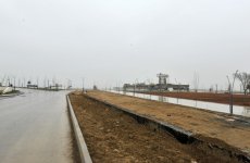 Prezident İlham Əliyev Bakı Ağ Şəhər bulvarında inşaat işlərinin gedişi ilə tanış olub (FOTO)