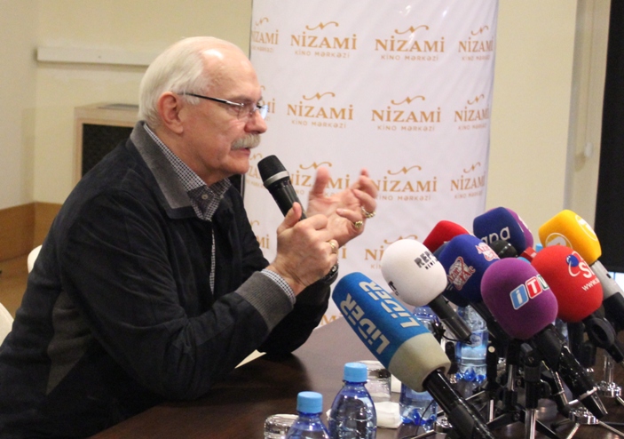Moskvada Nikita Mixalkovun 70 illik yubileyi ilə bağlı təntənəli tədbir keçirilib