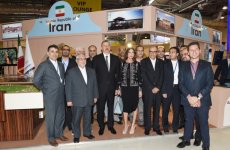 Prezident İlham Əliyev və xanımı "AITF-2015" XIV Azərbaycan Beynəlxalq turizm və səyahətlər sərgisi ilə tanış olublar (FOTO)